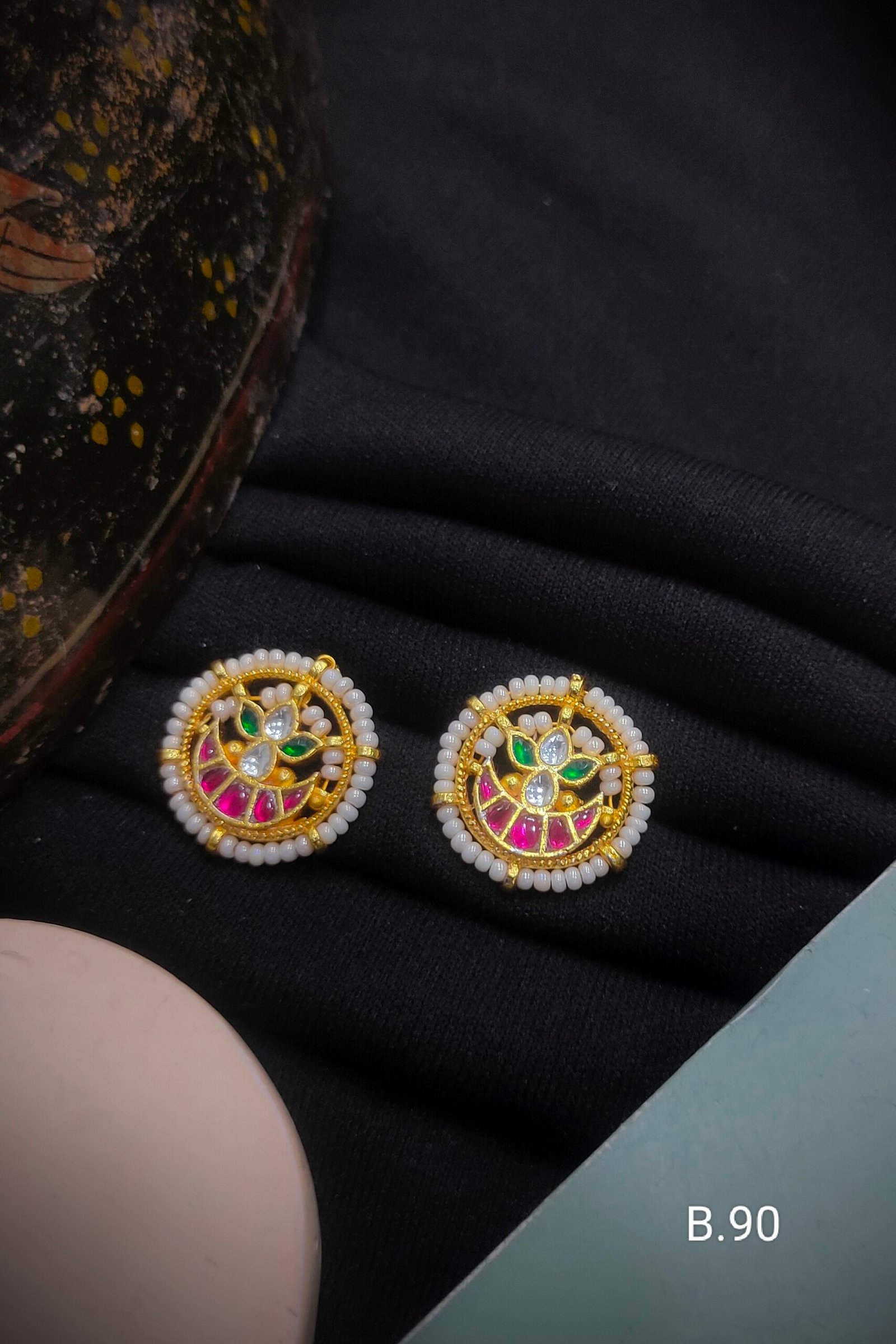 Pachi Kundan/ Jadau Tops
