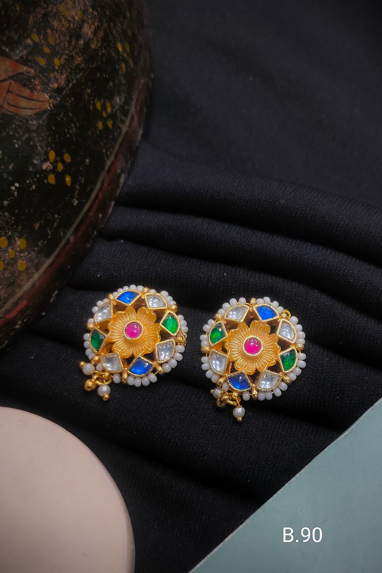 Pachi Kundan/ Jadau Tops