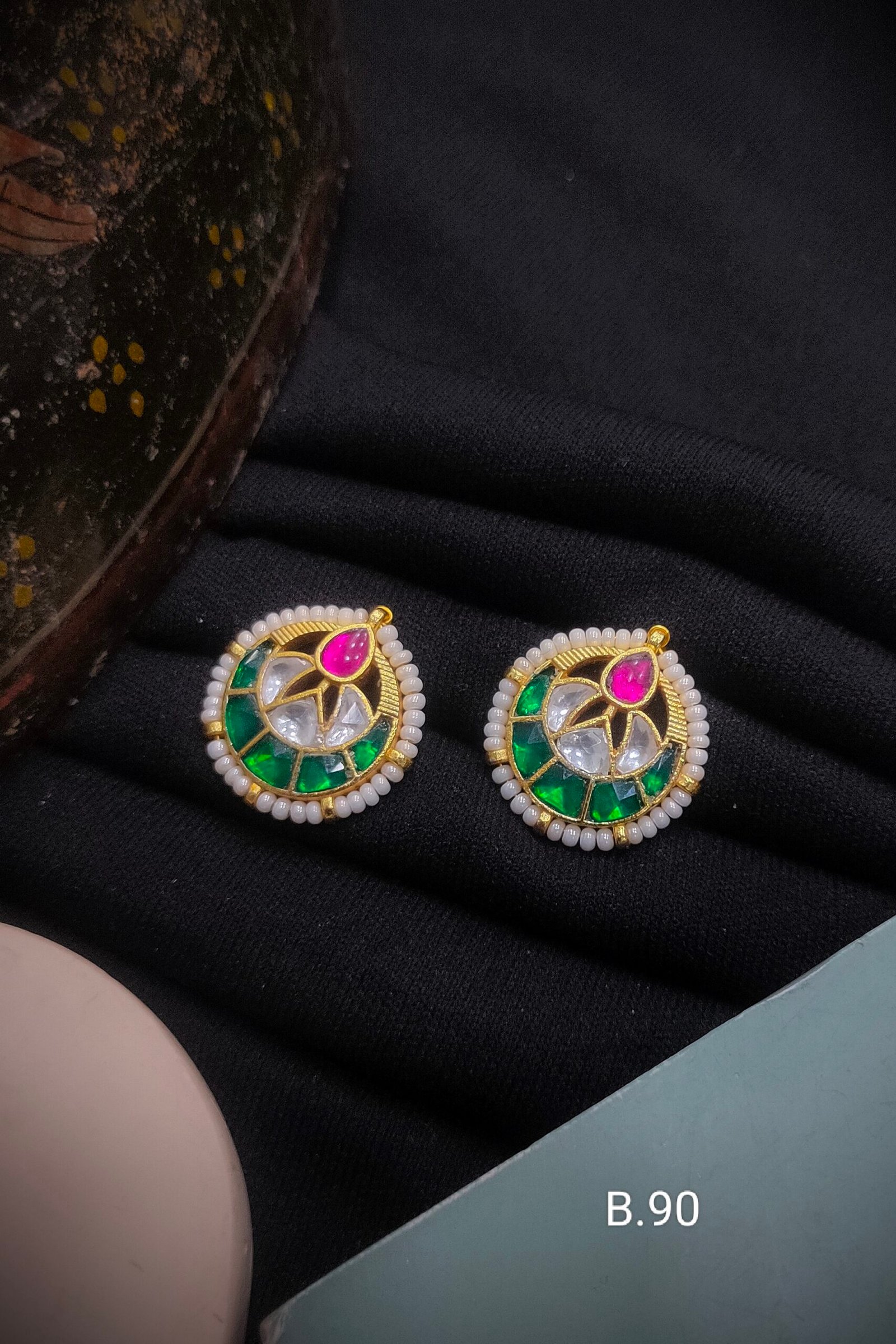 Pachi Kundan/ Jadau Tops