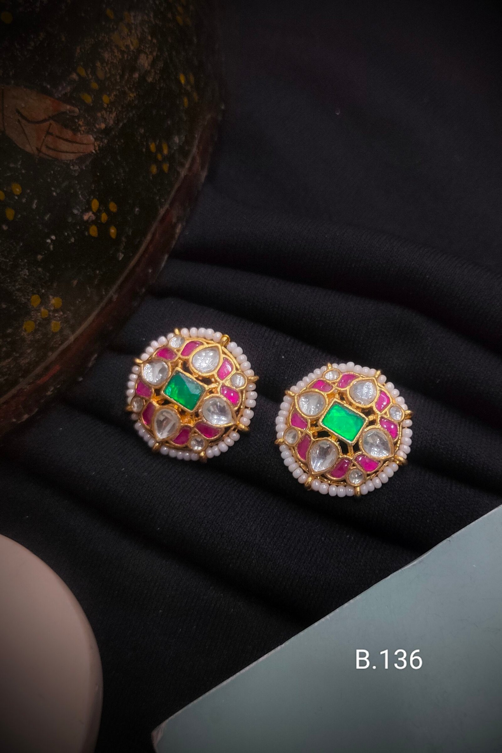 Pachi Kundan/ Jadau Tops