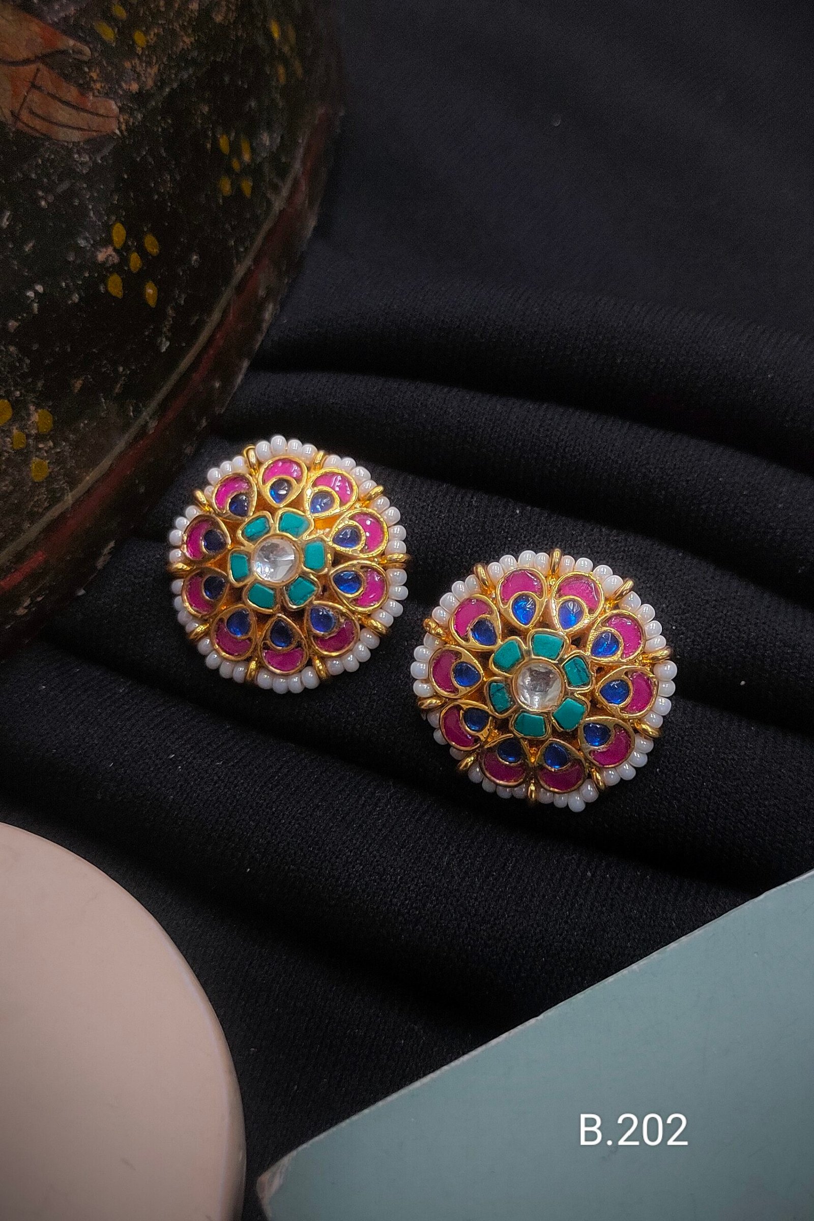 Pachi Kundan/ Jadau Tops