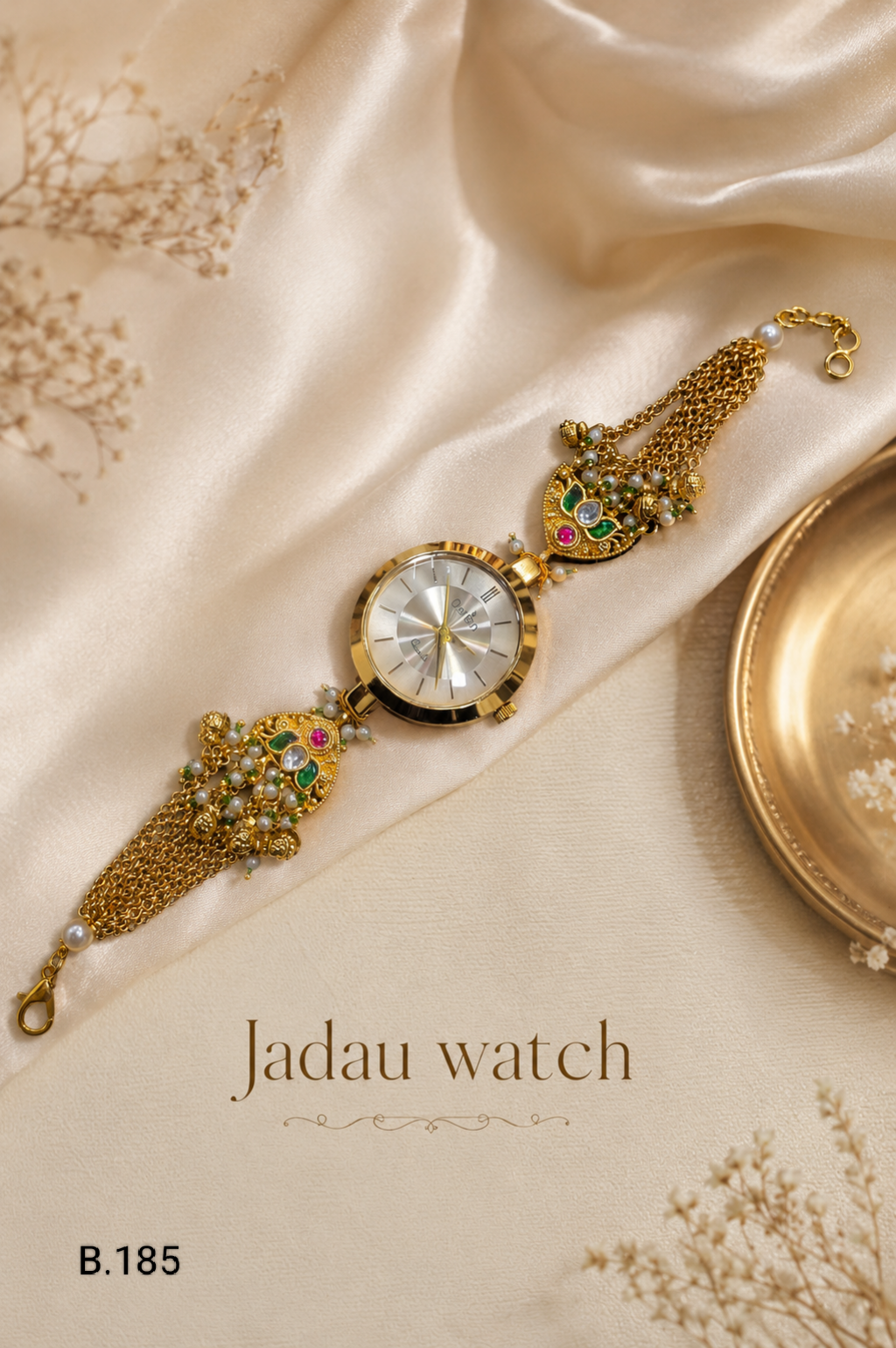 Pachi Kundan/Jadau Watches(Heritage)
