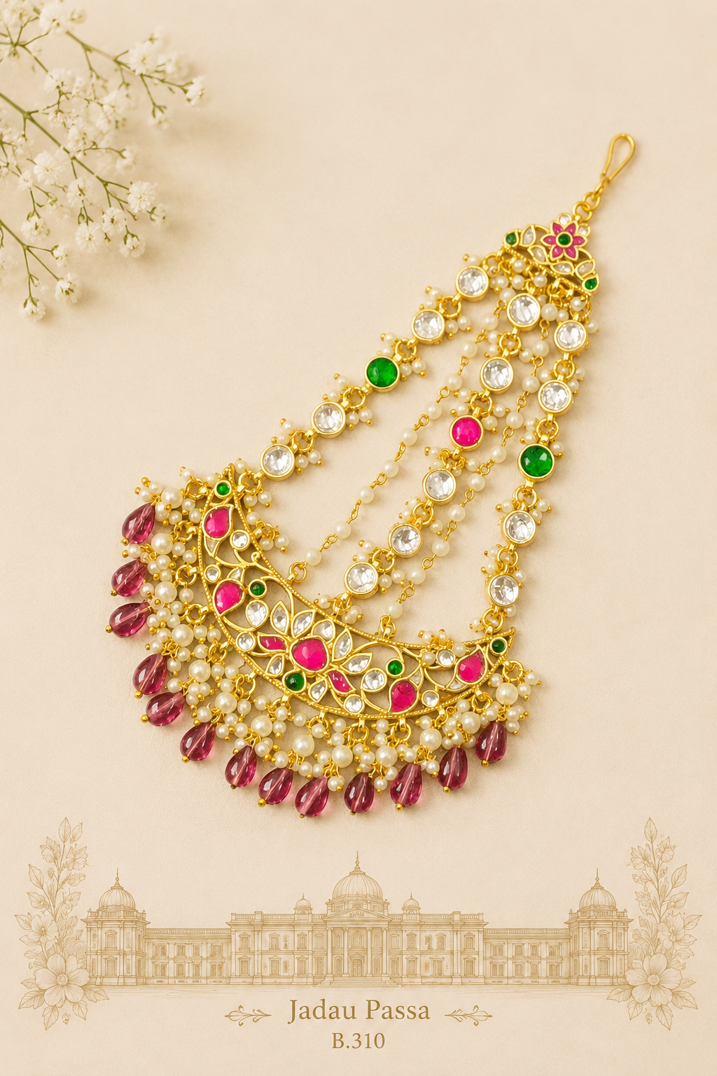 Pachi/Jadau Kundan Pasa