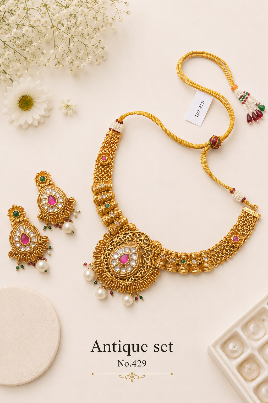 Antique Necklace Set