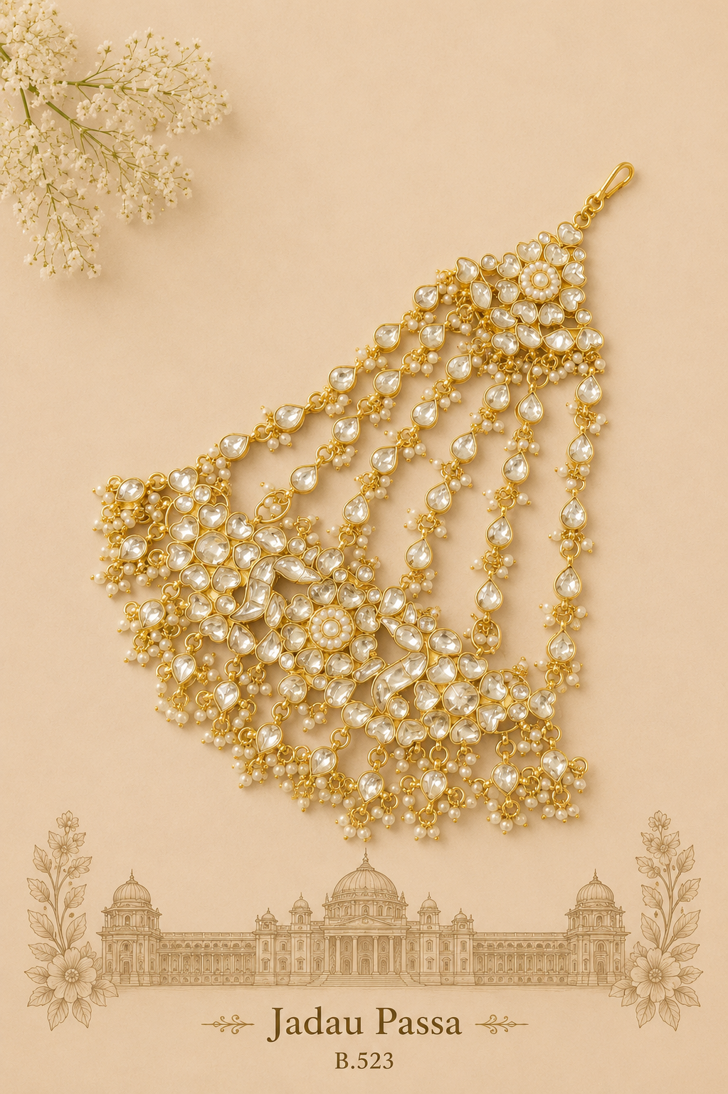 Pachi/Jadau Kundan Pasa