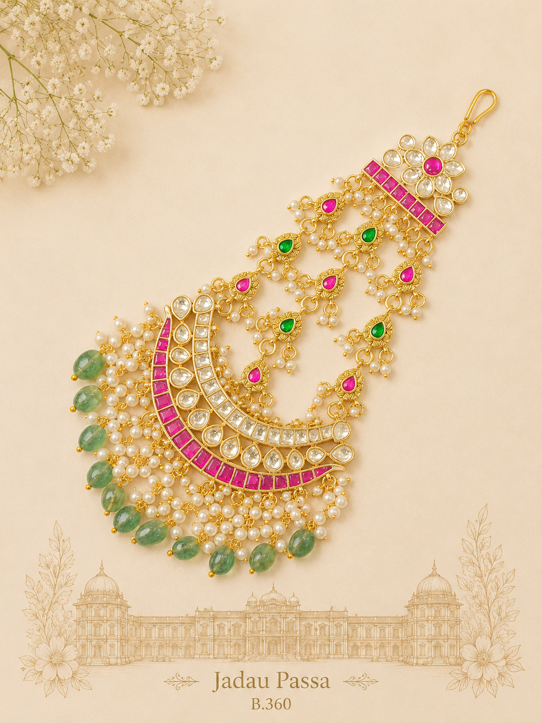 Pachi/Jadau Kundan Pasa