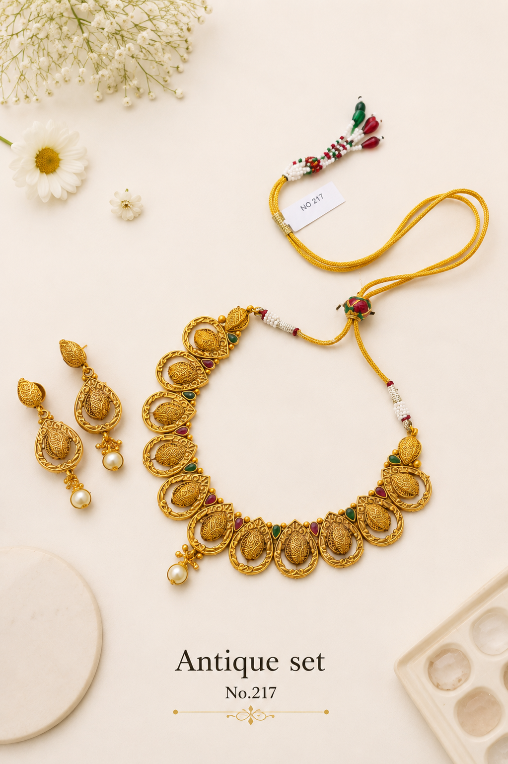 Antique Necklace Set