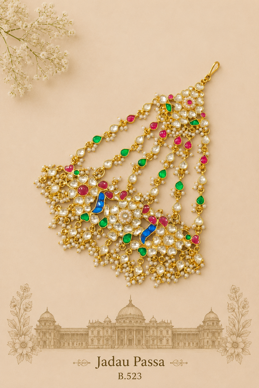 Pachi/Jadau Kundan Pasa