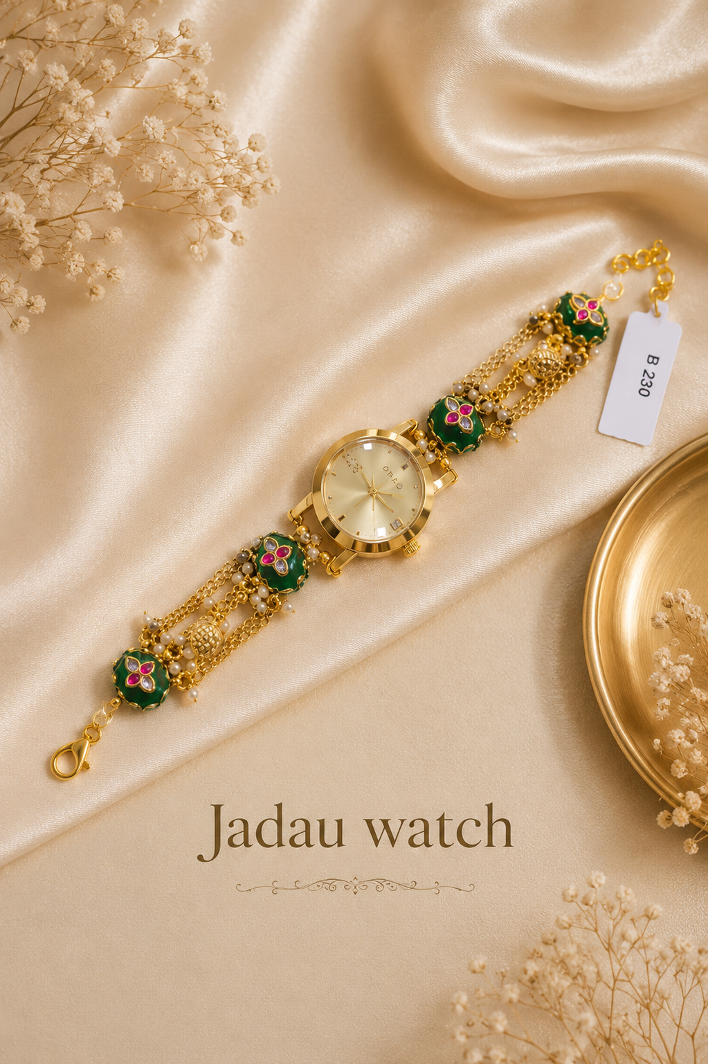 Pachi Kundan/Jadau Watches(Heritage)