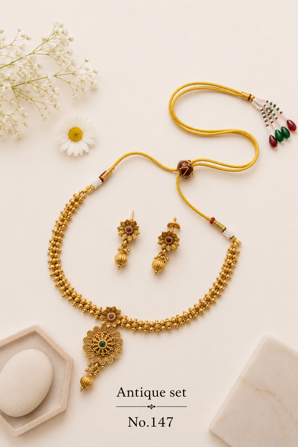 Antique Necklace Set