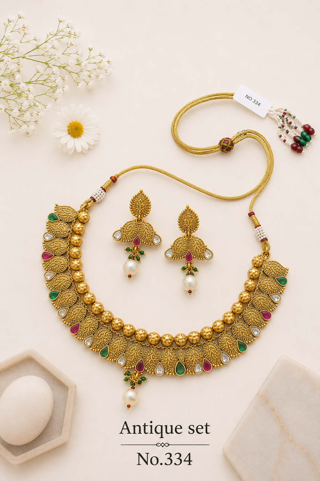 Antique Necklace Set