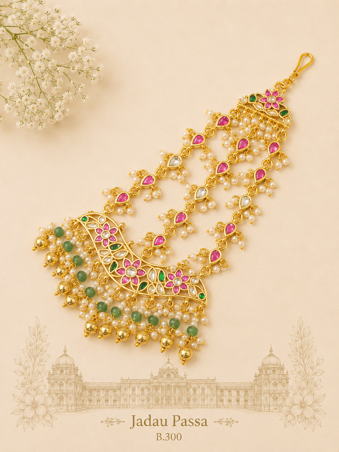 Pachi/Jadau Kundan Pasa