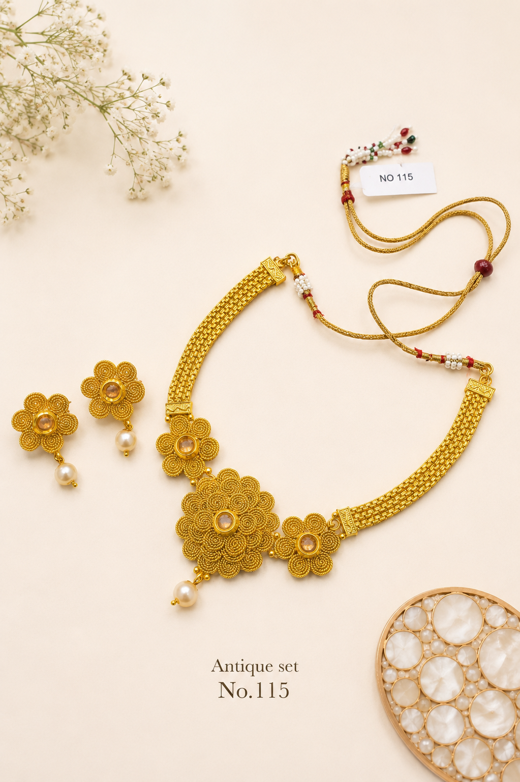 Antique Necklace Set