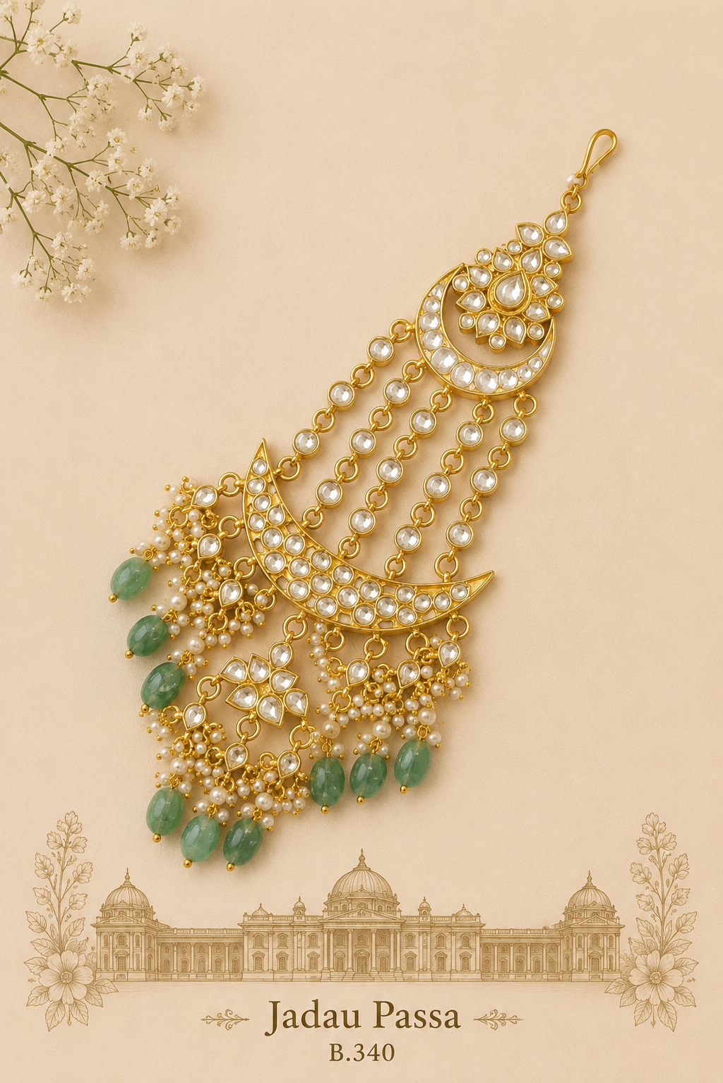 Pachi/Jadau Kundan Pasa