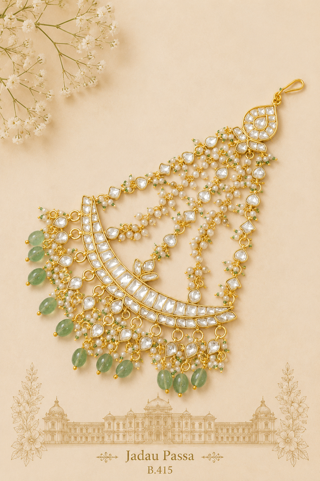Pachi/Jadau Kundan Pasa