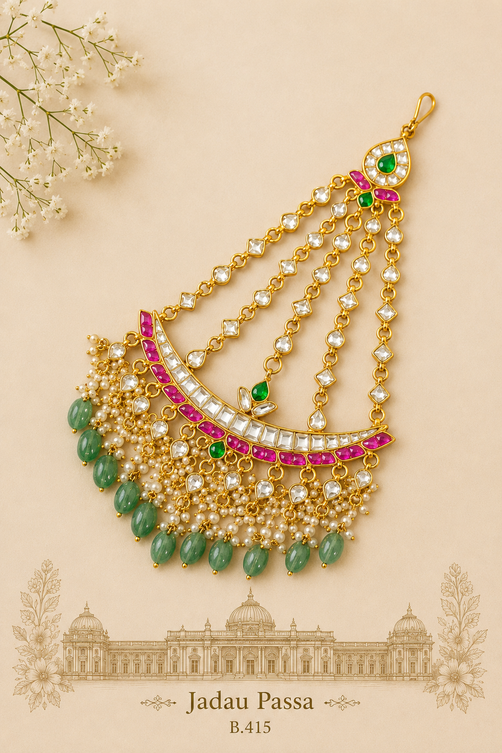 Pachi/Jadau Kundan Pasa