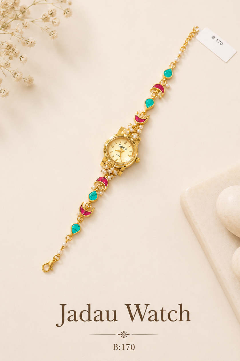 Pachi Kundan/Jadau Watches(Heritage)