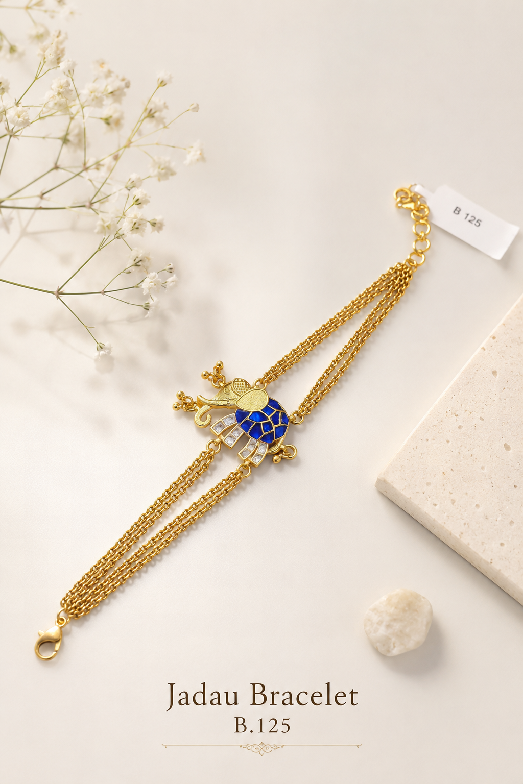 Pachi Kundan/Jadau Bracelet