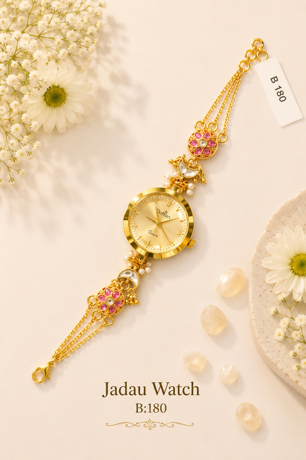 Pachi Kundan/Jadau Watches