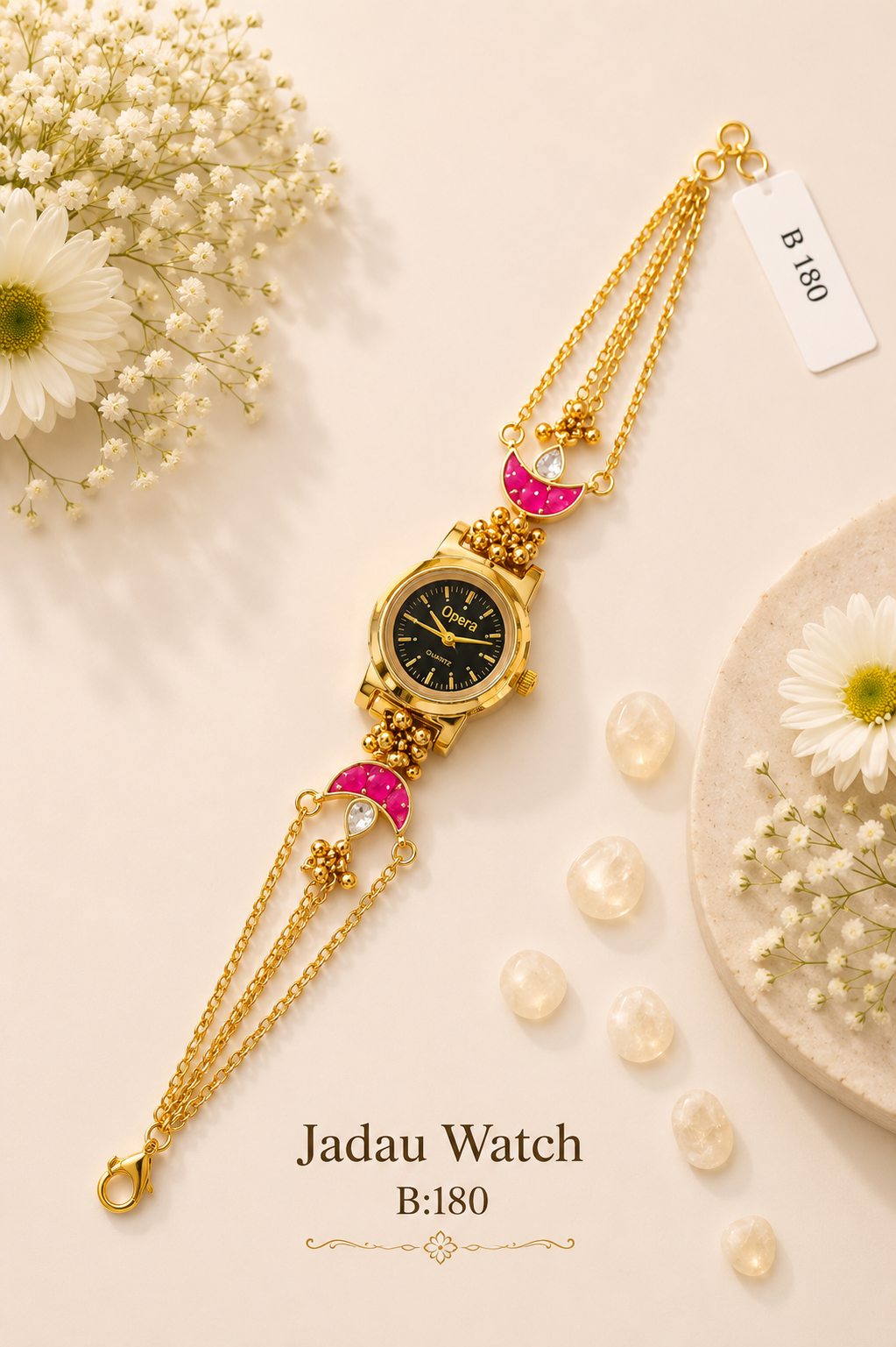 Pachi Kundan/Jadau Watches(Heritage)
