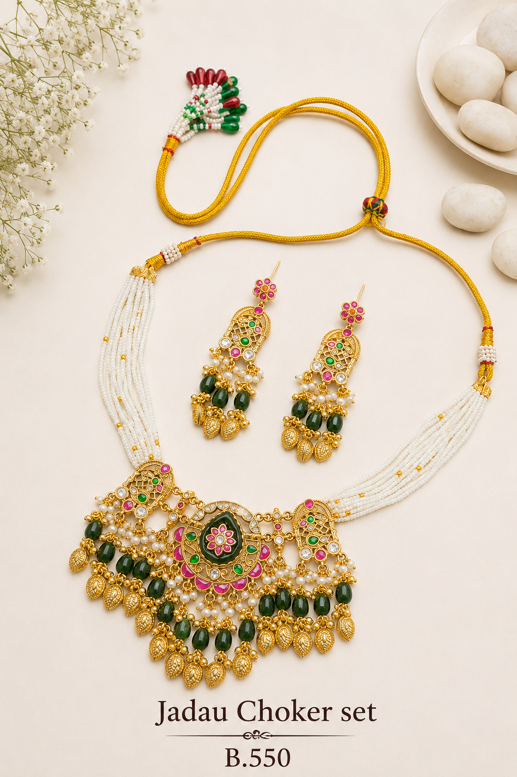 Pachi Kundan/ Jadau Choker set