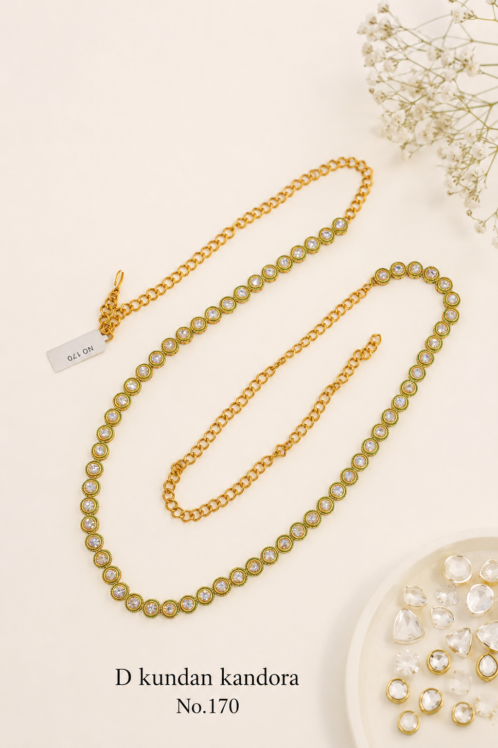 D Kundan Kamar Belts [Kandora]