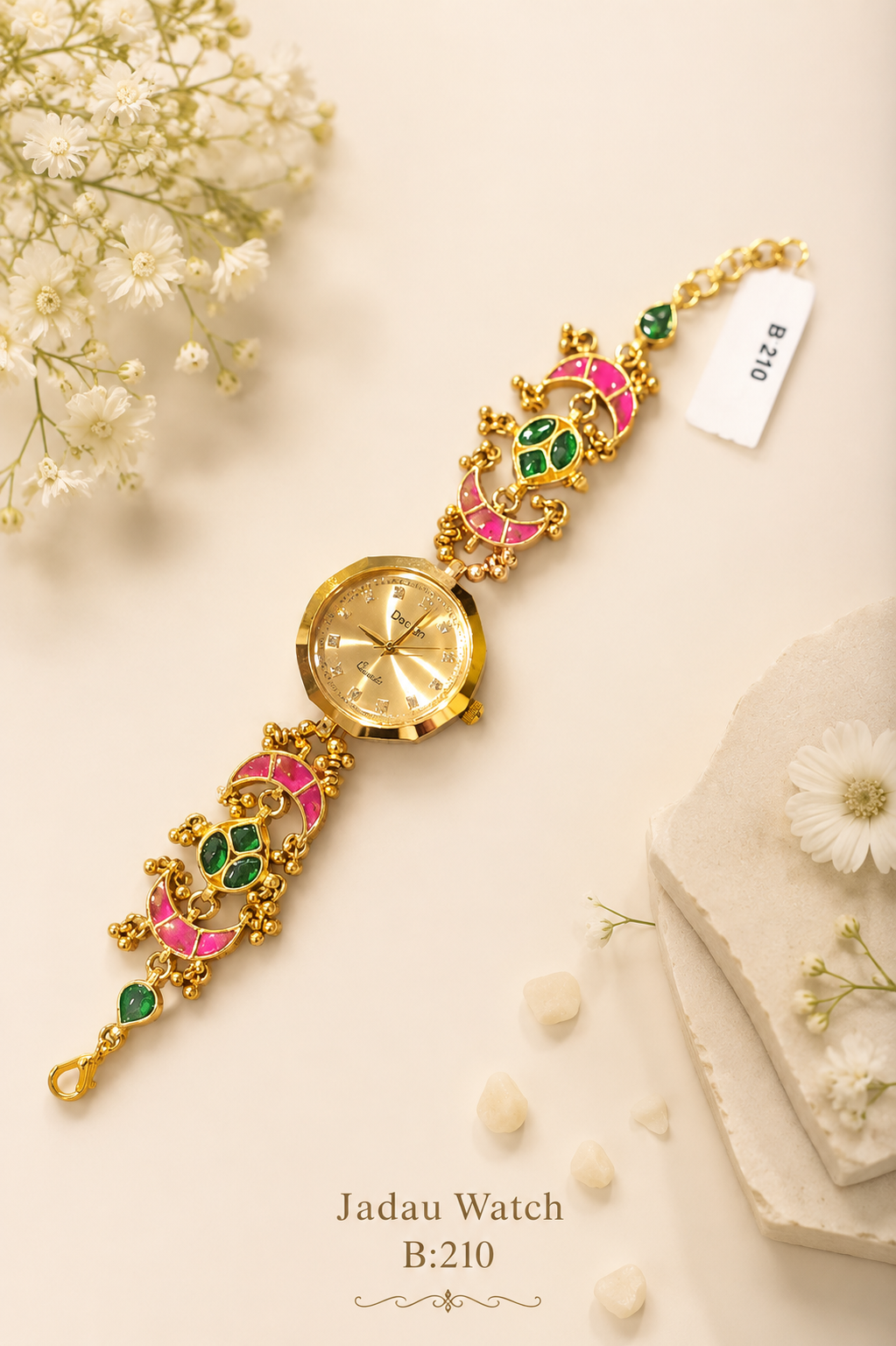 Pachi Kundan/Jadau Watches(Heritage)