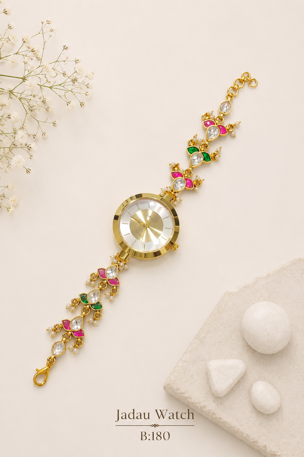 Pachi Kundan/Jadau Watches(Heritage)