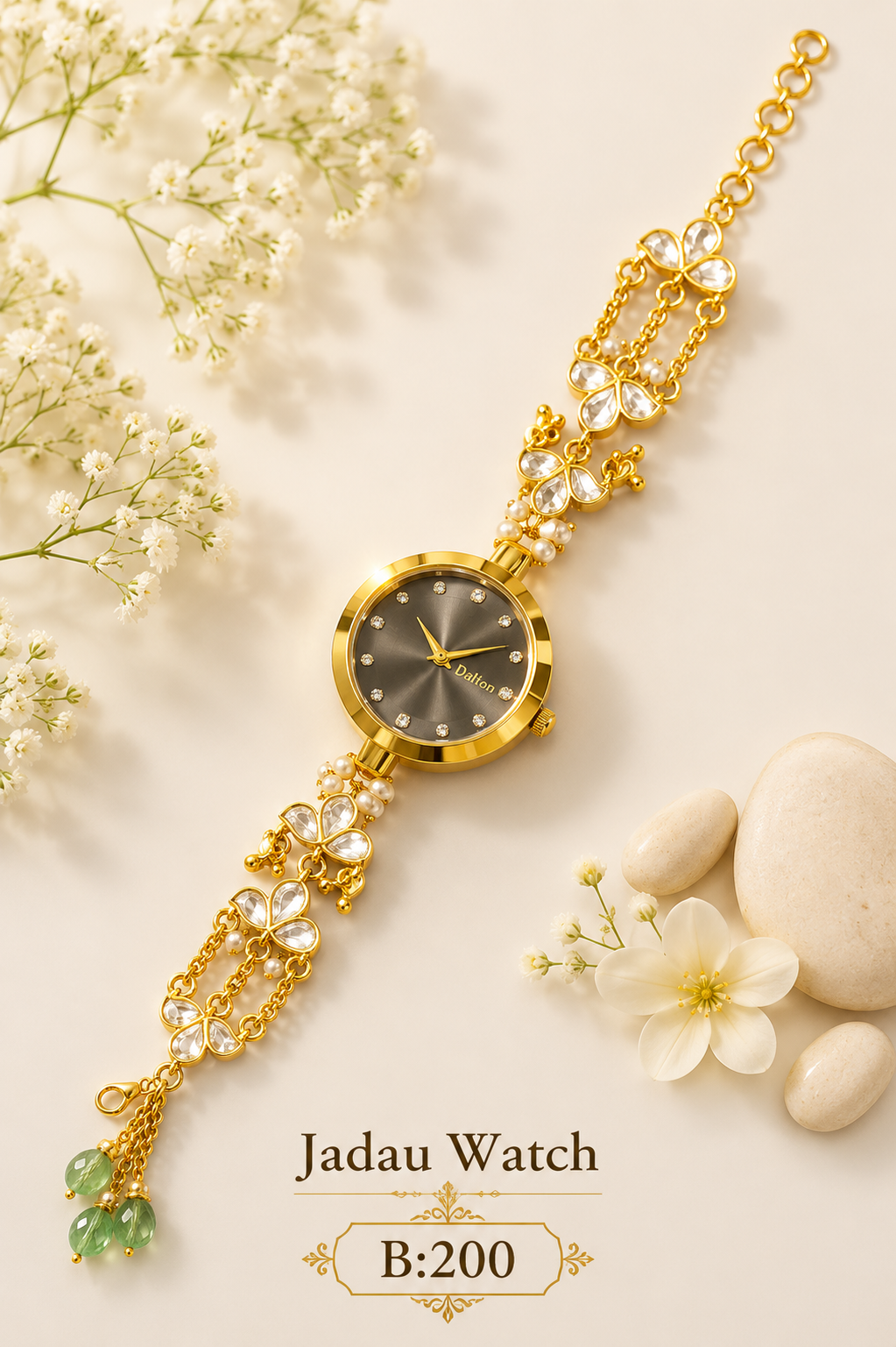 Pachi Kundan/Jadau Watches(Heritage)
