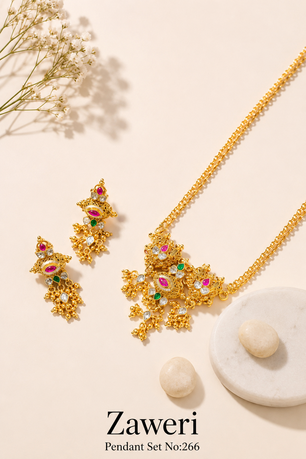 Zaveri Pendant Sets