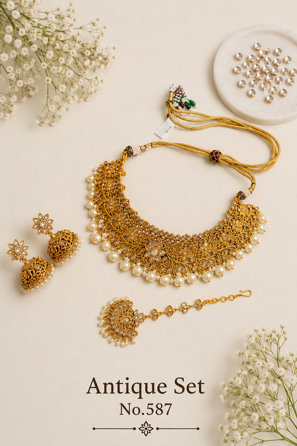 Antique Necklace Set