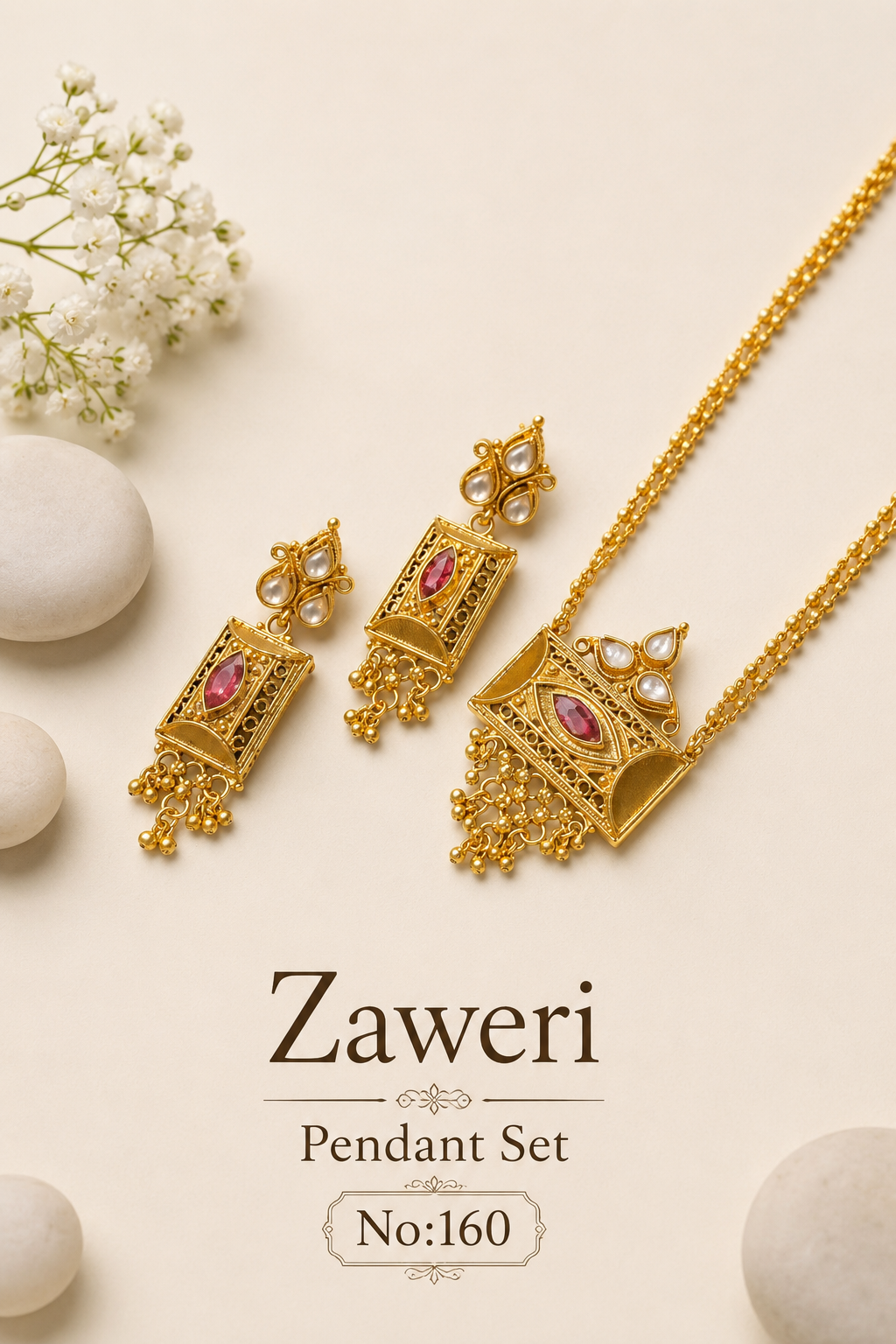 Zaveri Pendant Sets