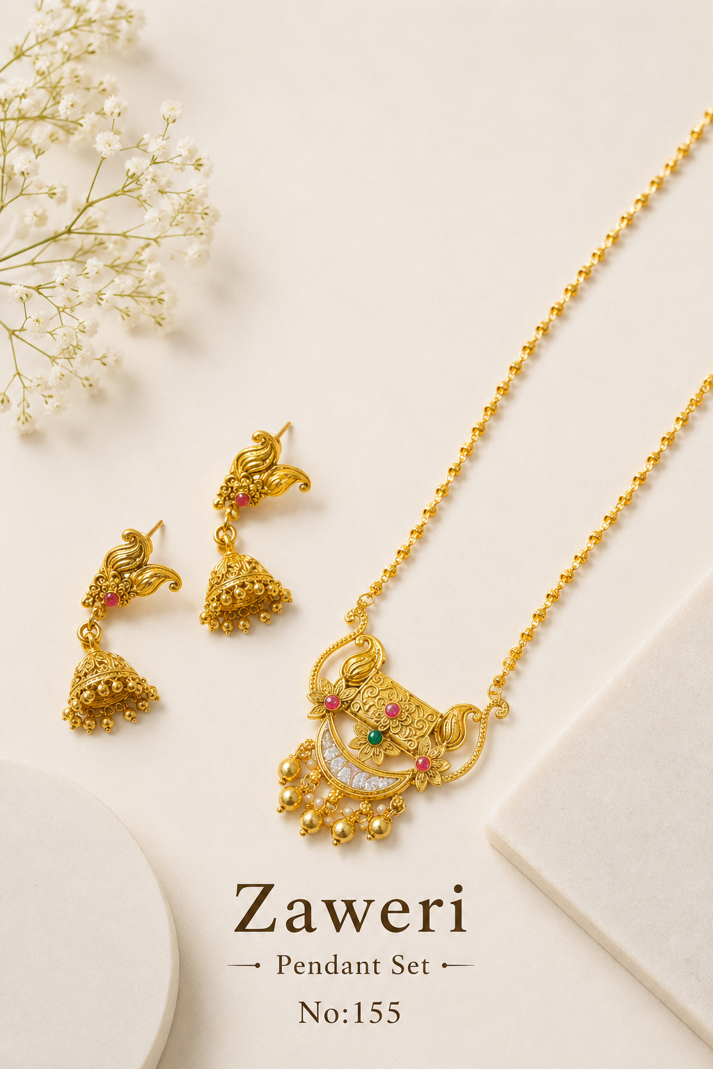 Zaveri Pendant Sets