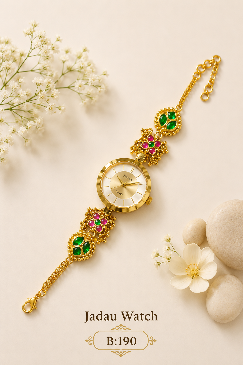 Pachi Kundan/Jadau Watches(Heritage)
