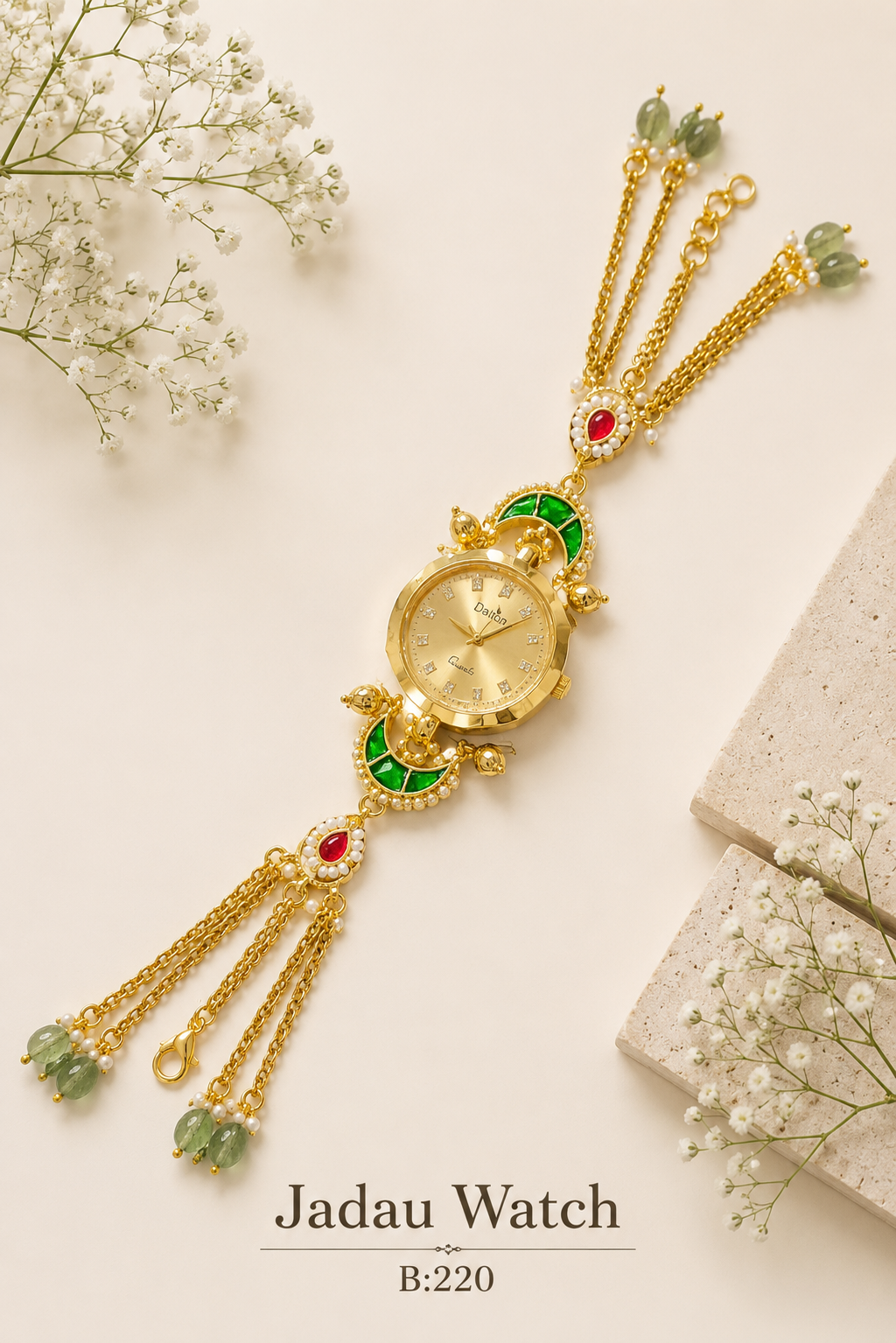 Pachi Kundan/Jadau Watches(Heritage)