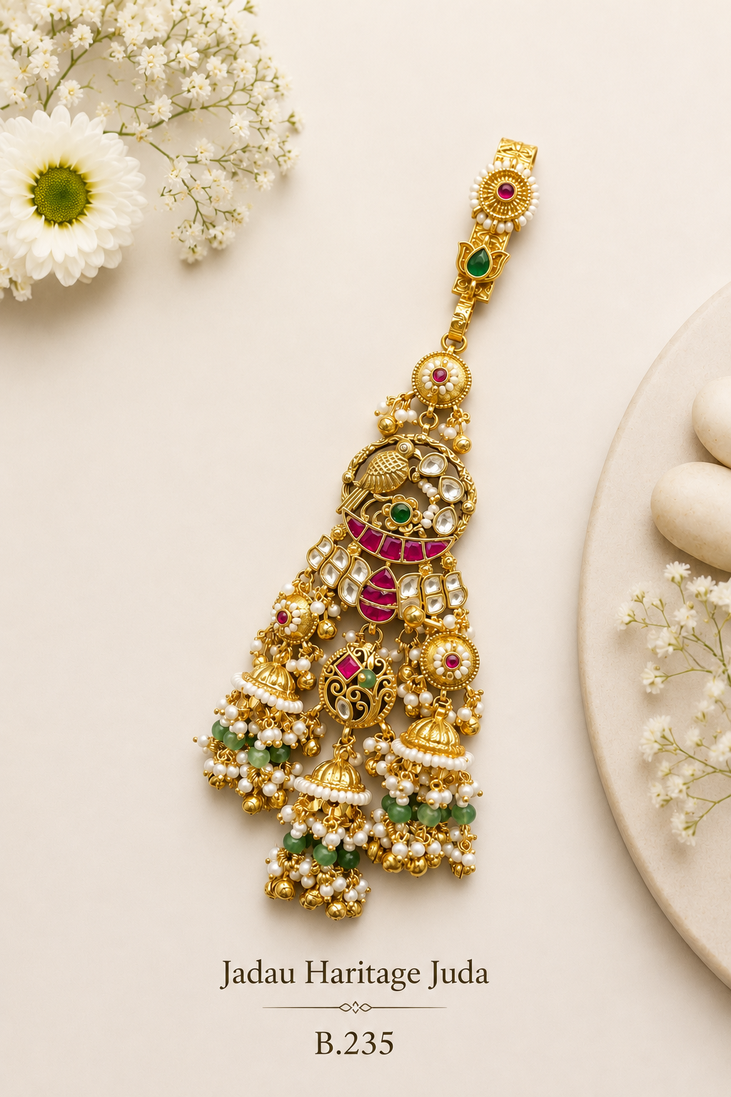 Pachi Kundan[Jadau Kundan] Heritage Juda