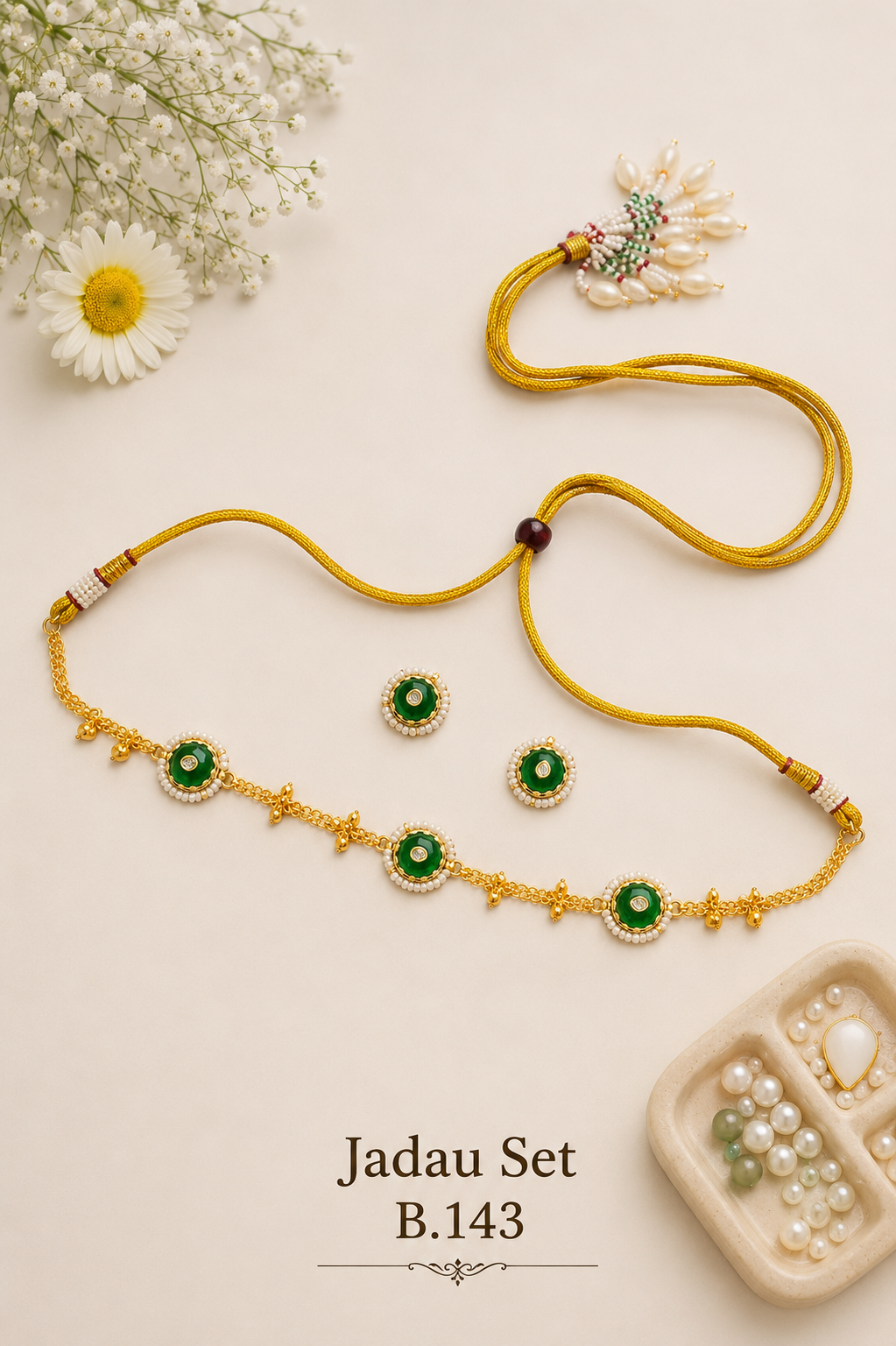 Pachi Kundan/ Jadau Choker Set