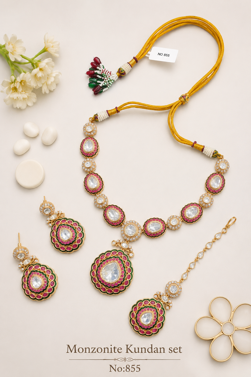 Monzonite Kundan sets