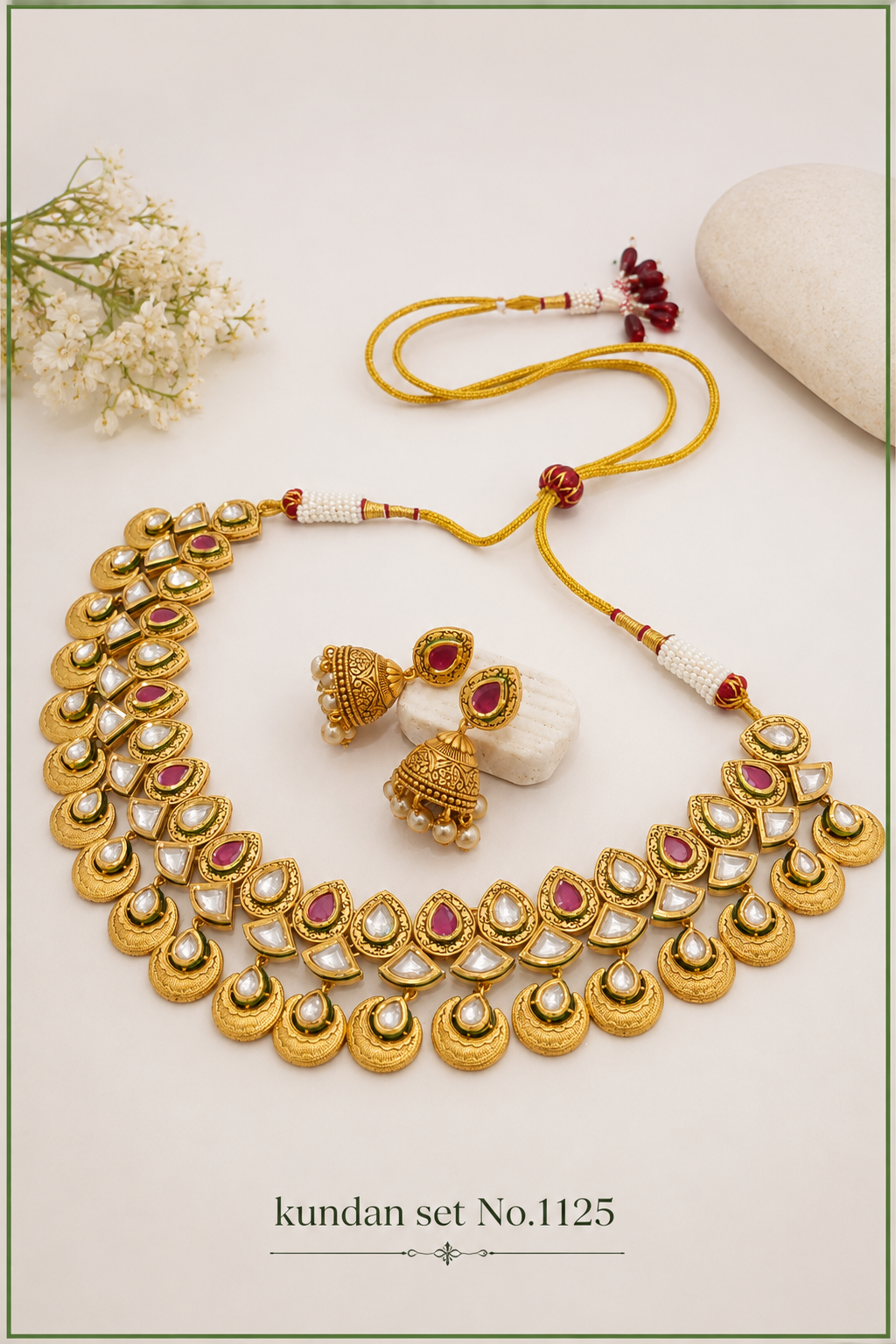 Kundan Bridal Set.