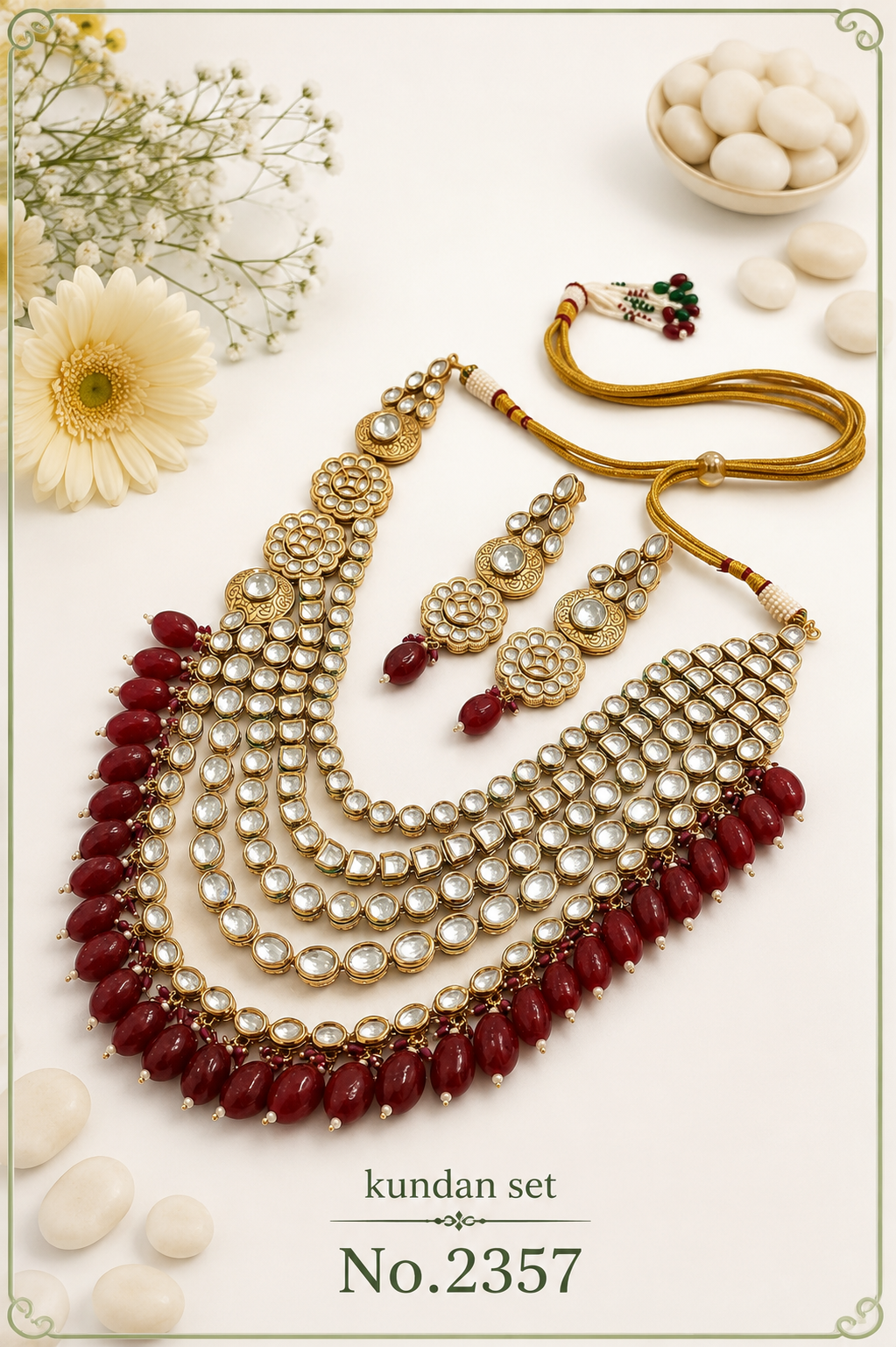 Kundan Bridal Set.