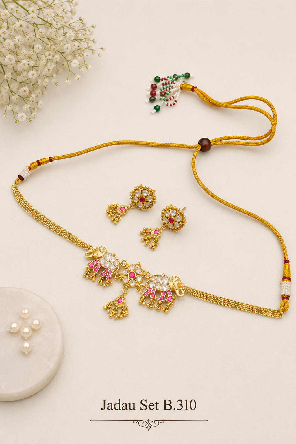 Pachi Kundan/ Jadau Choker Set