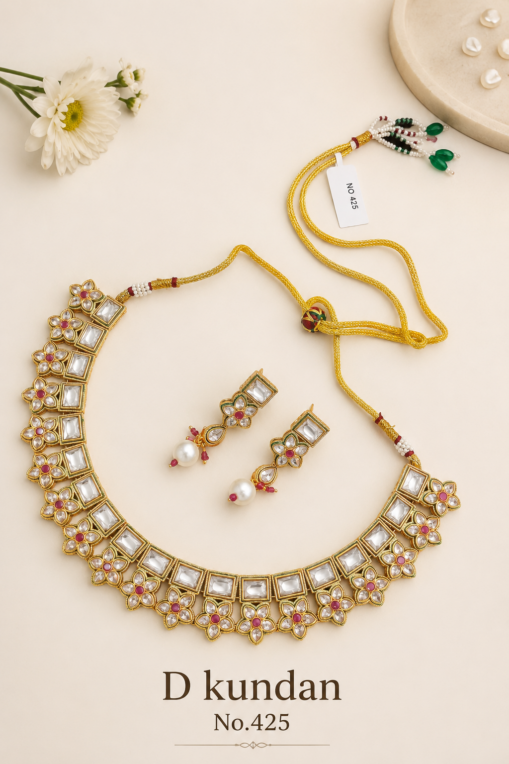D-Kundan Necklace Sets