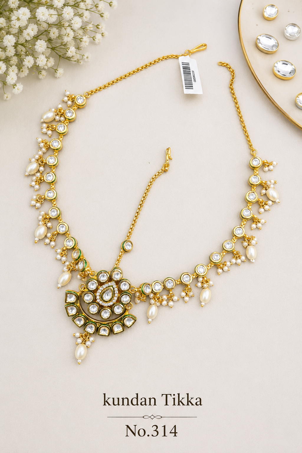Kundan Mangtika with Damni