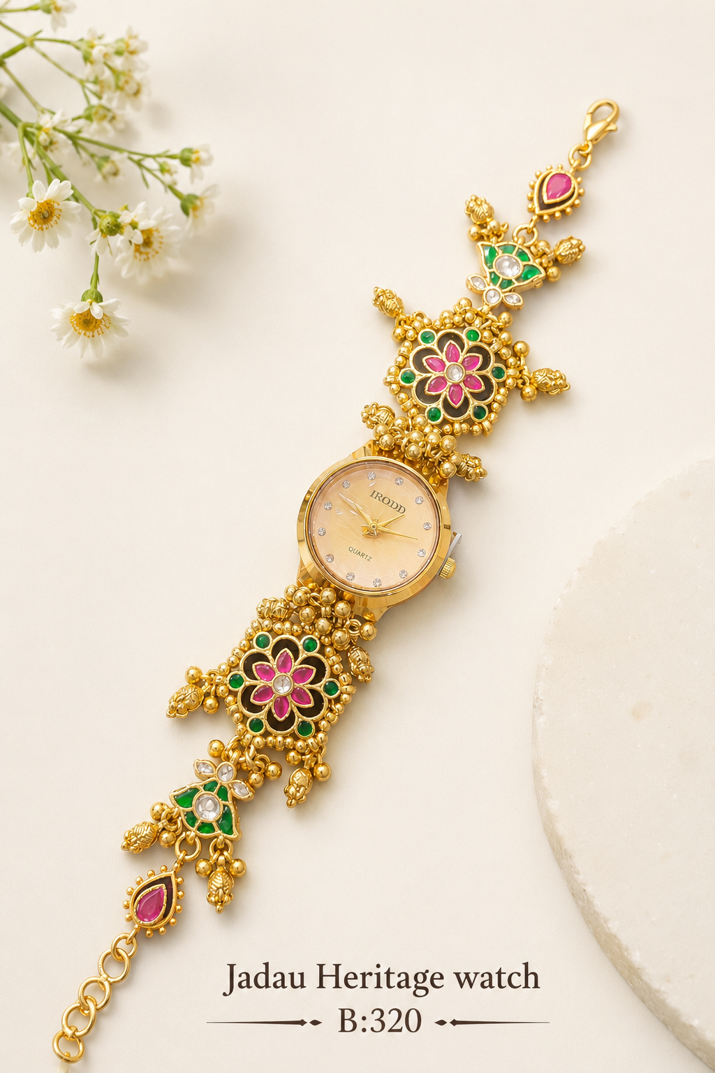 Pachi Kundan/Jadau Watches(Heritage)