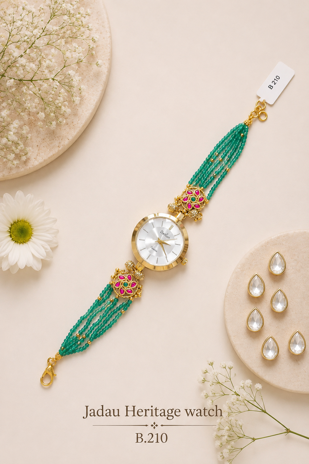 Pachi Kundan/Jadau Watches