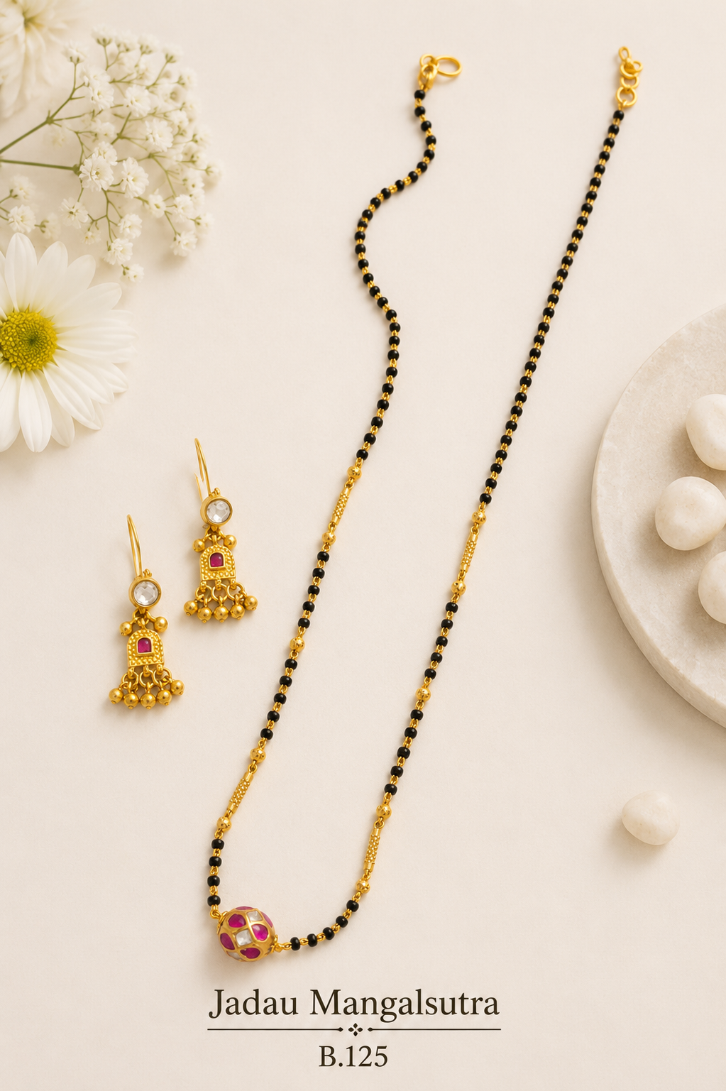 Jadau Mangalsutra