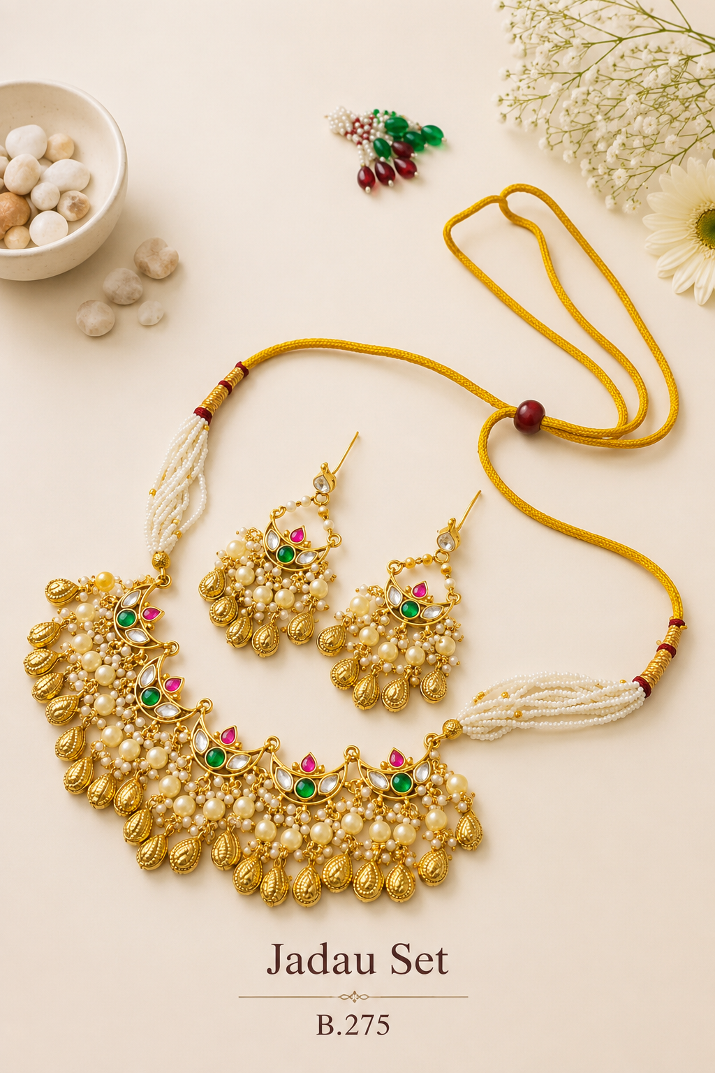 Pachi Kundan/ Jadau Choker Set