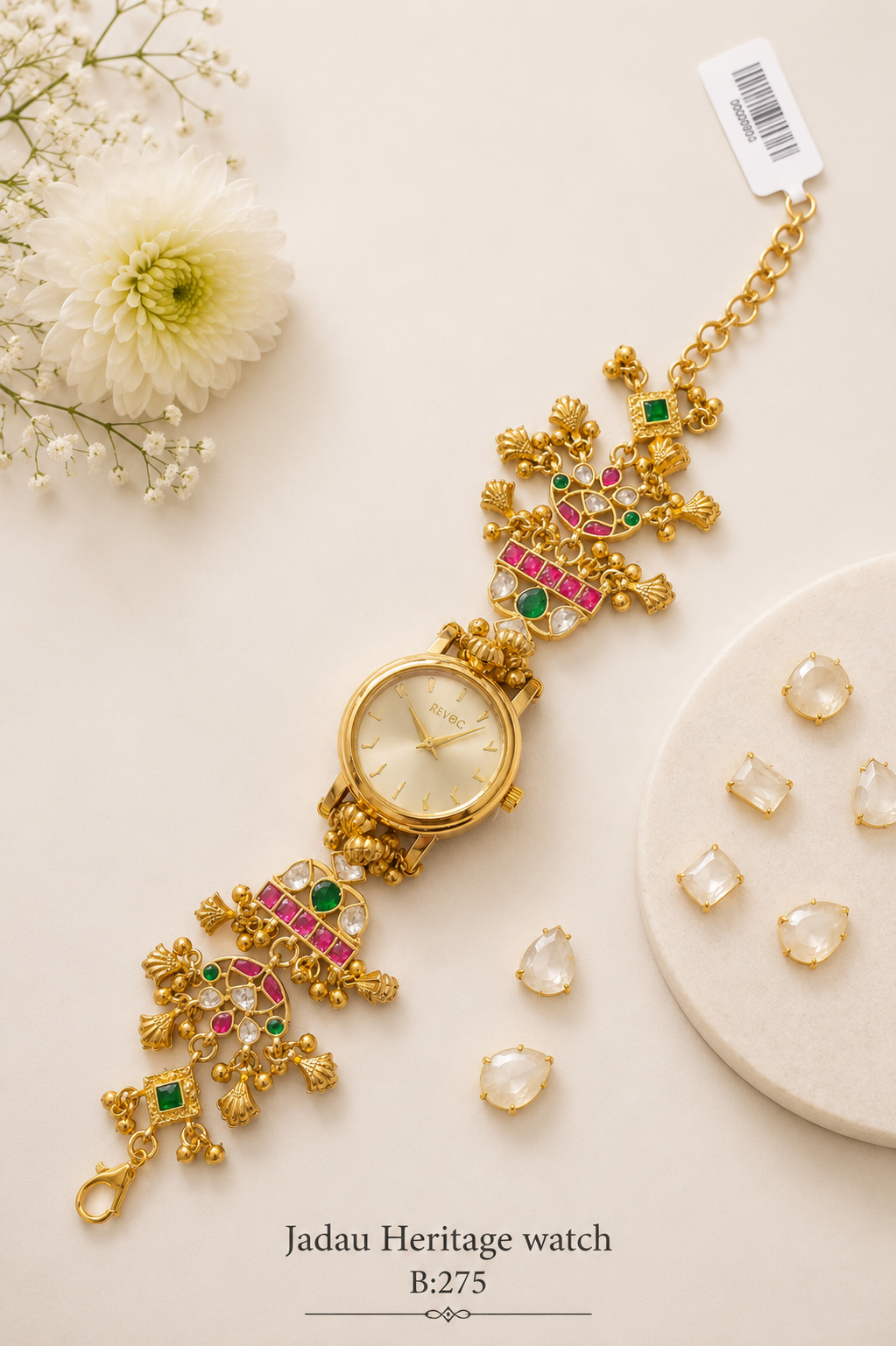 Pachi Kundan/Jadau Watches(Heritage)