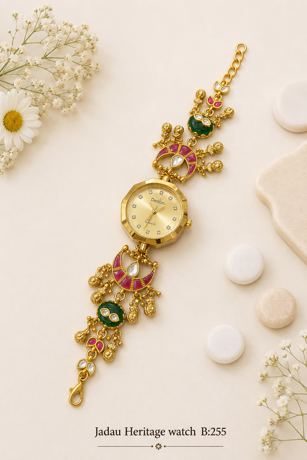 Pachi Kundan/Jadau Watches (Heritage)
