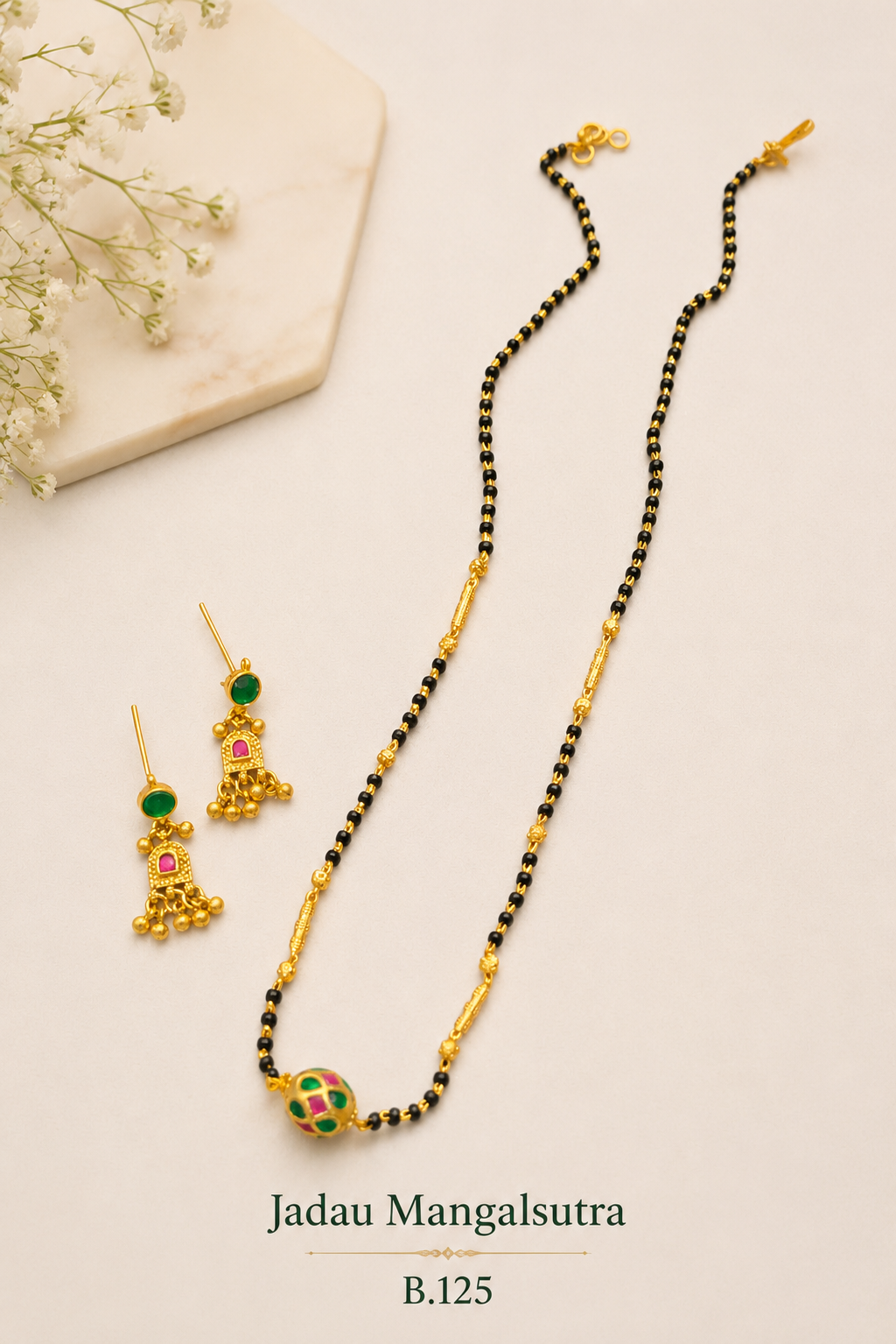 Jadau Mangalsutra